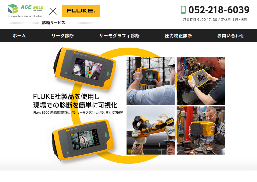 FLUKE社 診断サービス